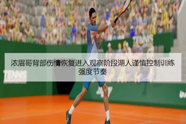 浓眉哥背部伤情恢复进入观察阶段湖人谨慎控制训练强度节奏